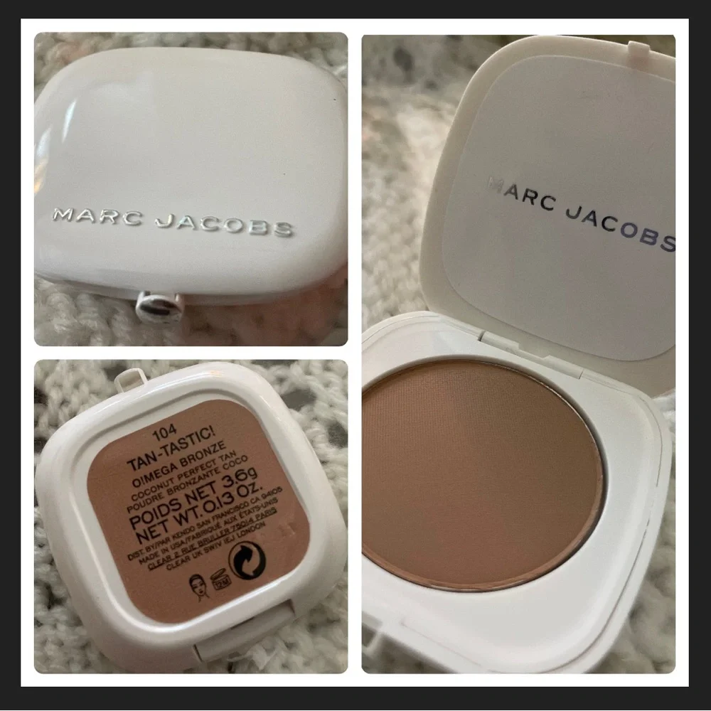 Marc Jacobs 5 pc NEW makeup bundle- powder highlight lipstick and 2 eyeliners - Picture 7 of 7